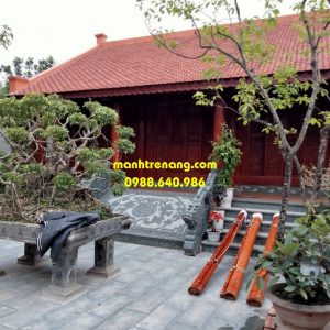 mành tre nhà thờ vẽ họa tiết thanh hóa 19